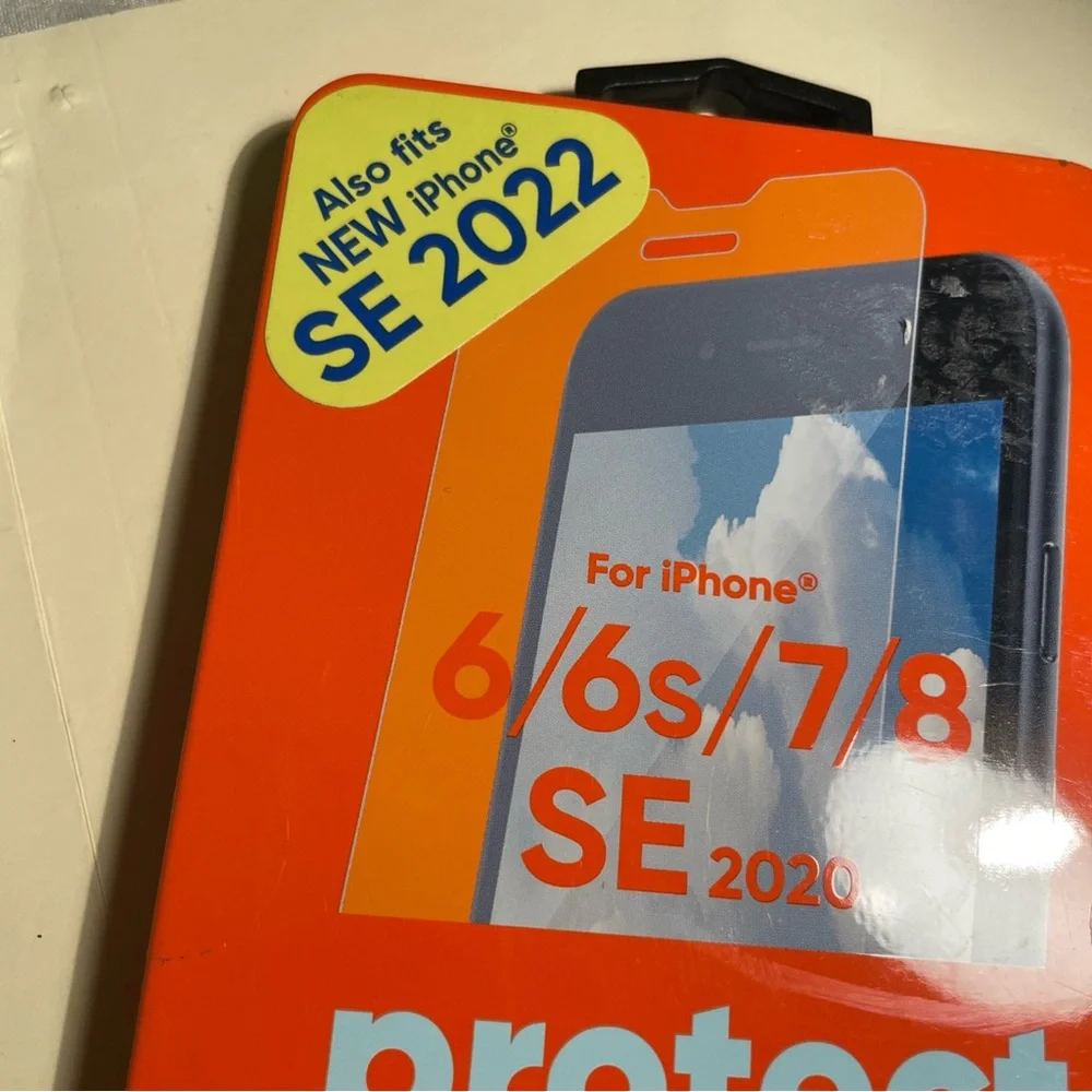 Onn Glass Screen Protector for iPhone 6/6s/7/8 SE 2020 new in package